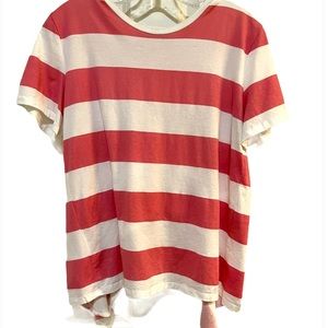 Zara Stripe Pink and White Top